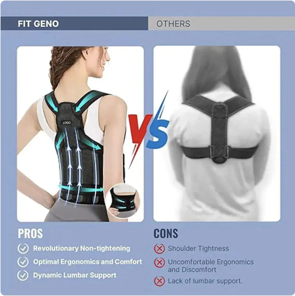 SpineEase™ - Ergonomic Back Posture Corrector (magnetic, adjustable, premium design) My Store